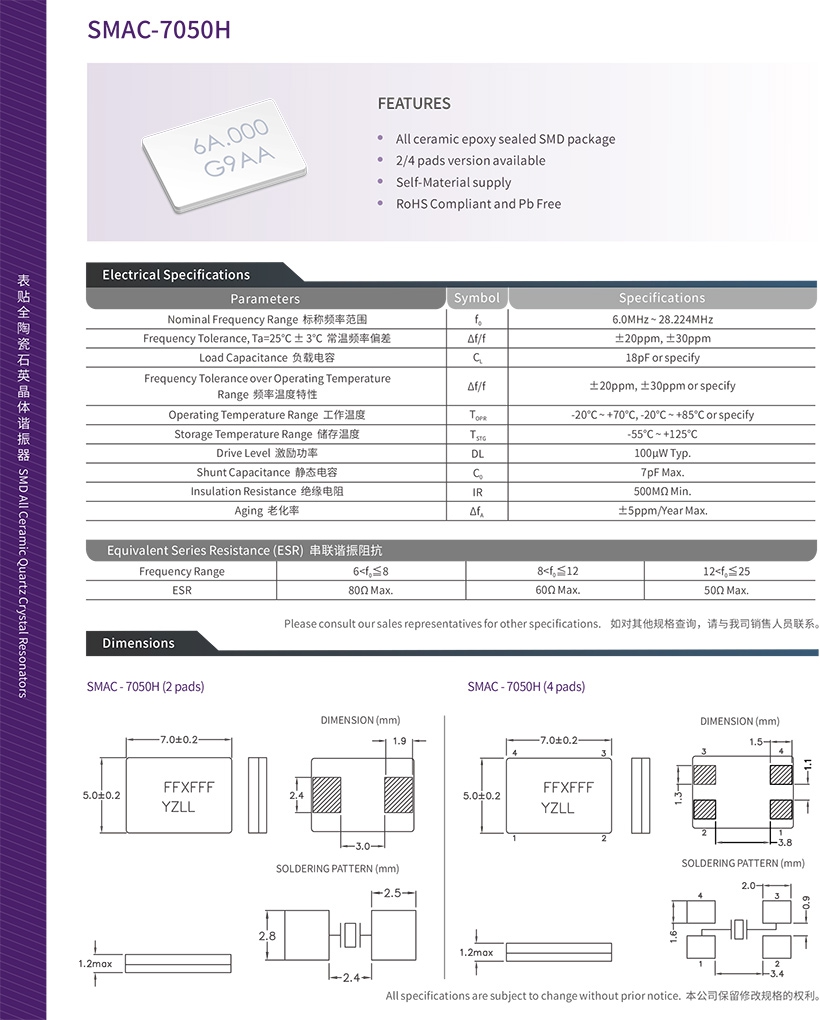 smac-7050h-x